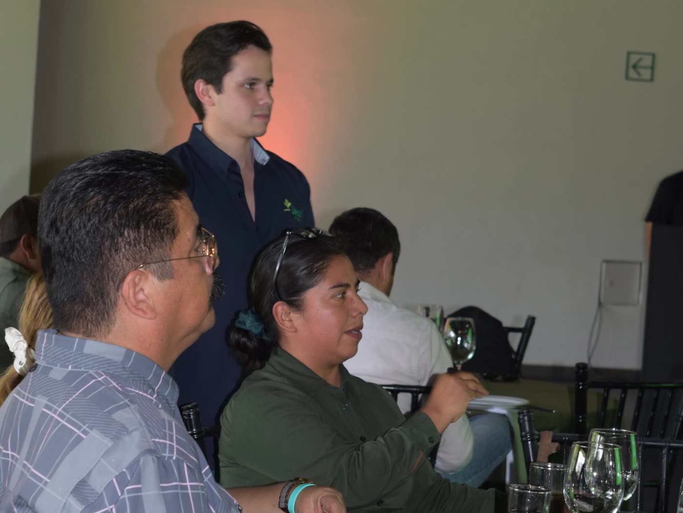 Agricultores en un evento de Jasol México
