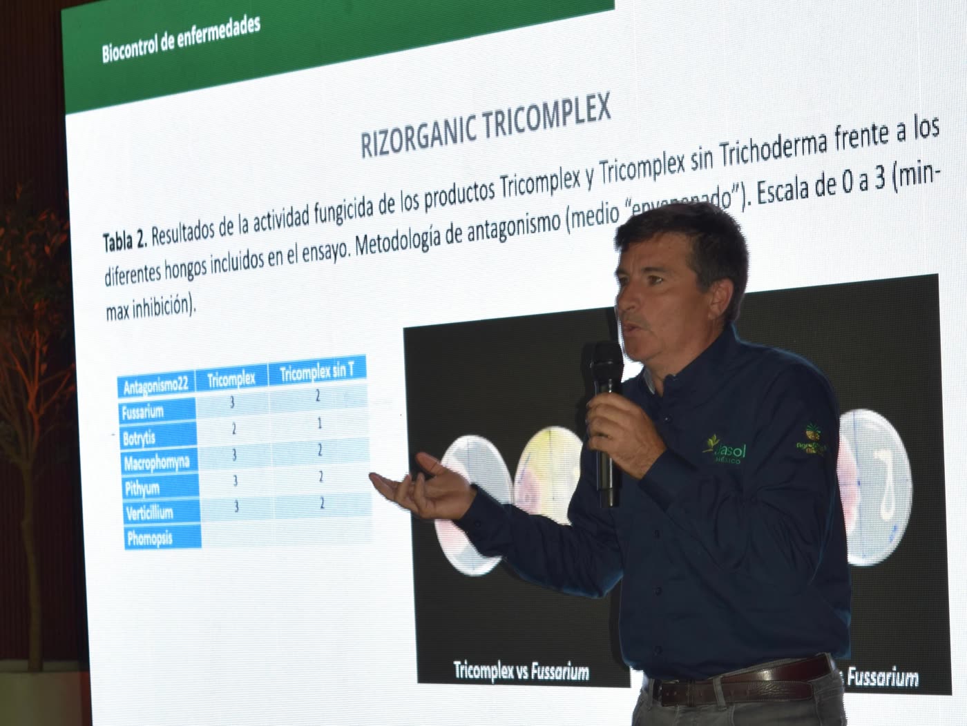 Ponencia técnica con resultados de ensayo